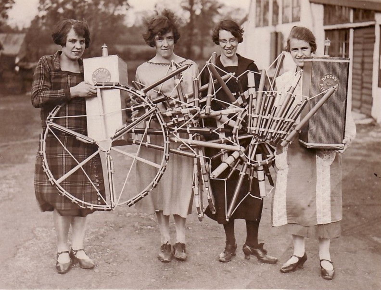 Brock’s Fireworks factory workers 